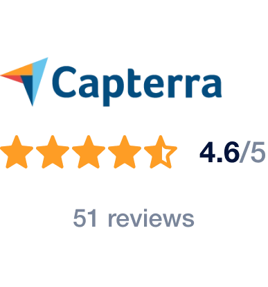 Capterra rating 4.6 from 5